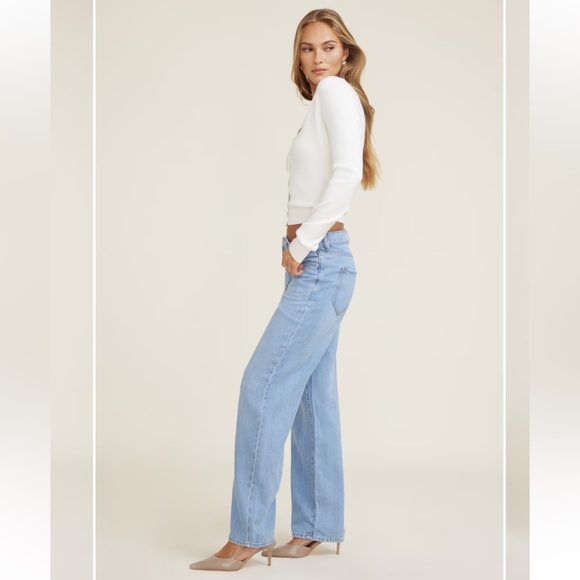 Dynamite Mika Mid Rise Relaxed Tencel Jeans - Picture 3 of 7